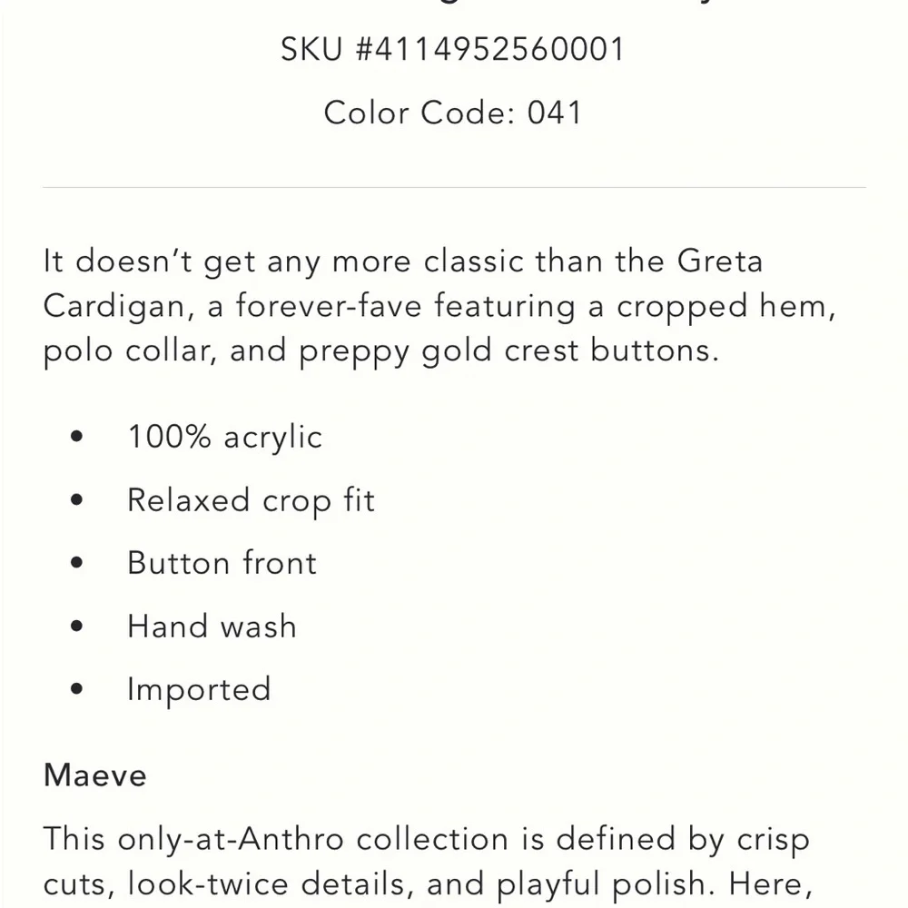 Anthropologie Maeve Greta Pink and Navy Striped Cardigan medium nwot - Picture 7 of 7